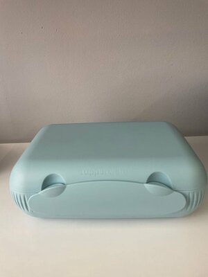 61890 Tupperware Eco+ SnackPack IJsblauw