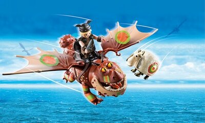 70729 PLAYMOBIL Dragons Dragon Racing: Vissenpoot en Speknekje
