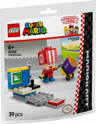 30702 LEGO Super Mario, Mario Kart Toad Pitstop (paperbag)