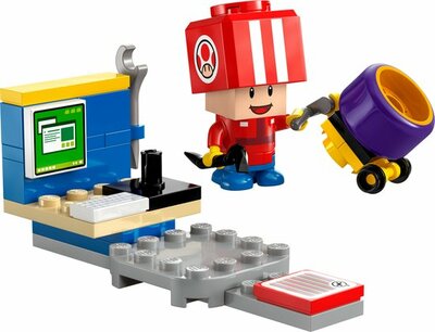 30702 LEGO Super Mario, Mario Kart Toad Pitstop (paperbag)