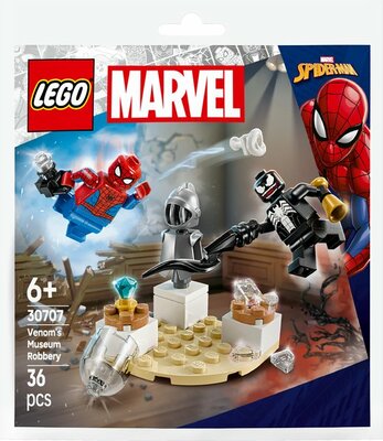 30707 LEGO Marvel Super Heroes Venoms Museuminbraak (paperbag)