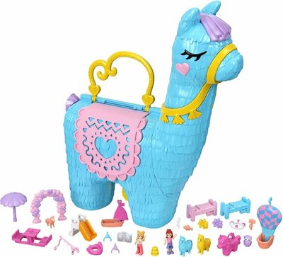 79186 Polly Pocket Pyjamaparty Lamafeestje  