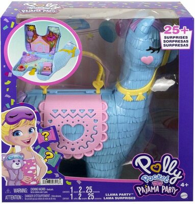 79186 Polly Pocket Pyjamaparty Lamafeestje  