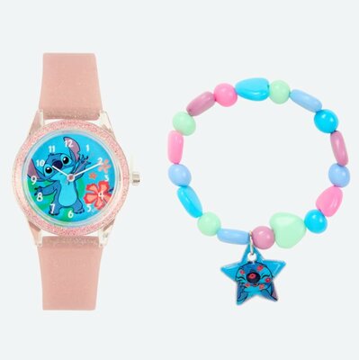 22264 Disney Stitch Horloge met Armband inclusief batterijen