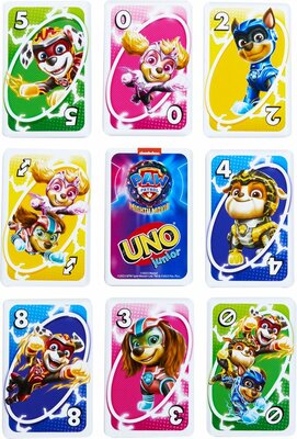 70807 Mattel Games UNO Junior Paw Patrol Kaartspel   