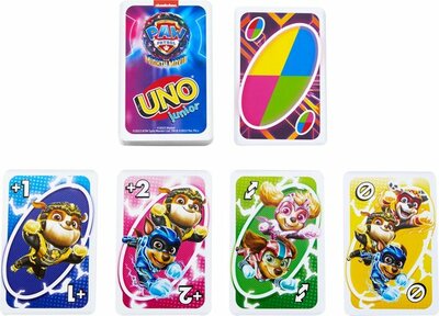 70807 Mattel Games UNO Junior Paw Patrol Kaartspel   
