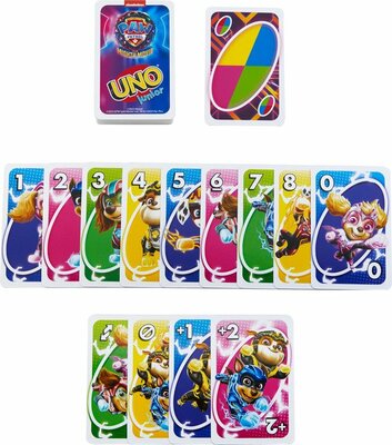 70807 Mattel Games UNO Junior Paw Patrol Kaartspel   
