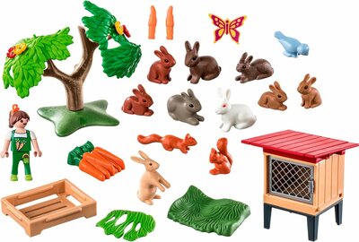 71252 PLAYMOBIL Country Konijnenhok