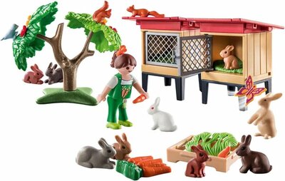 71252 PLAYMOBIL Country Konijnenhok