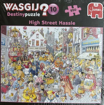 601494 Jumbo Puzzel Wasgij Destiny10 Chaos in de winkelstraat 950 stukjes