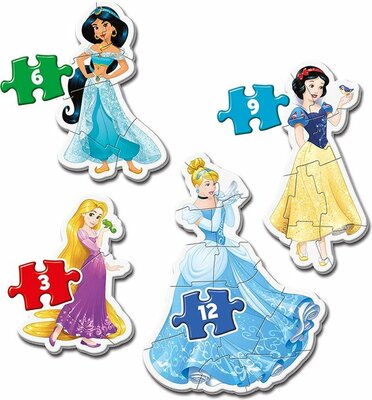 20813 Clementoni Disney Princess My First Puzzel 4 Puzzels