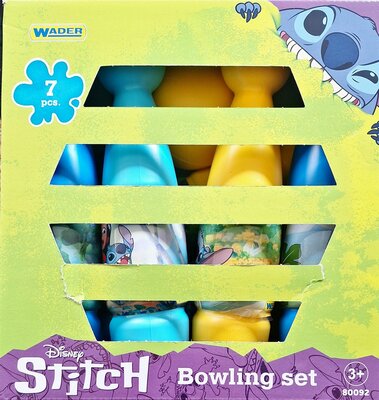 80927 Disney Stitch Bowlingset 7 delig