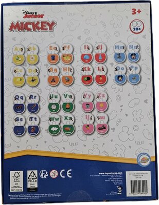64921 Letterpuzzel Disney Junior Mickey Educatief Spel