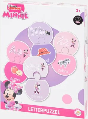 64914 Letterpuzzel Disney Junior Minnie Educatief Spel
