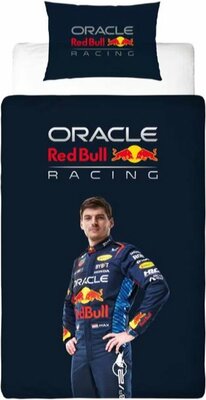 69188 Oracle Red Bull Racing - Max Verstappen - Dekbedovertrek - 1 persoons 
