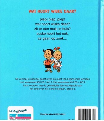 52372 Suske en Wiske Boek Wat hoort wiske daar?