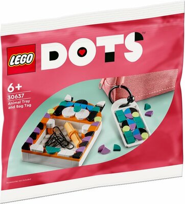 30637 LEGO DOTS Dierenbakje en bagagelabel (polybag)