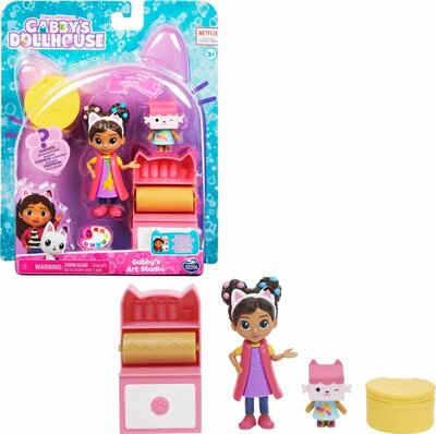 74160 Gabby's Poppenhuis - Knutsel Speelset met Gabby & Babykitty