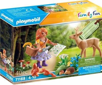 71188 PLAYMOBIL Family Fun Kruidendokter met hert