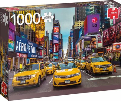 18877 Jumbo Puzzel Premium Collection New York Taxis 1000 stukjes