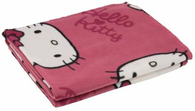 37342 Hello Kitty Fleecedeken 130x150cm