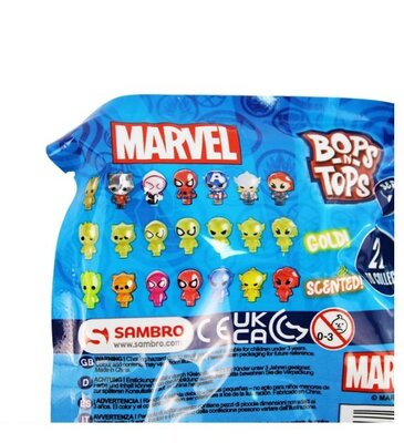 74917 Marvel Potlood Topper 4cm Bops-N-Tops