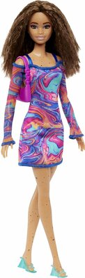 94394 Barbie Fashionistas Hippie jurk