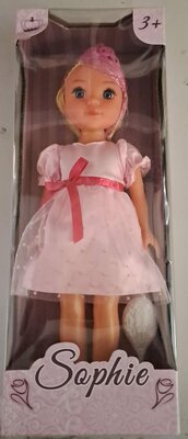 19517 Prinsessen Pop Sophie IJsprinsessen Pop Roze Jurk