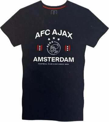 90870 Ajax T-shirt  Maat 116-122 Donkerblauw