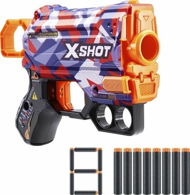 31920 Zuru X-Shot Skins Dart Blaster (8 darts) ( verschillende uitvoeringen)