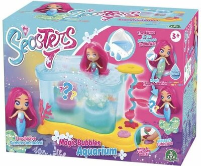 19302 Seasters, Bubble Aquarium met Verrassende Zeemeerminpop