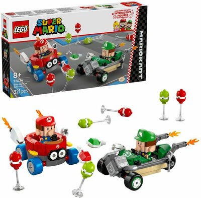 72034 LEGO Mario Kart Baby Mario vs Baby Luigi