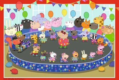 040187 Ravensburger Puzzel Peppa Pig 2x24 stukjes