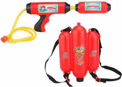 35279 Speelgoed  Brandweer Brandblusser Waterpistool
