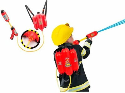 35279 Speelgoed  Brandweer Brandblusser Waterpistool
