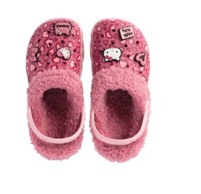 36970 Hello Kitty Clogs Roze Gewatteerd Maat 30-31