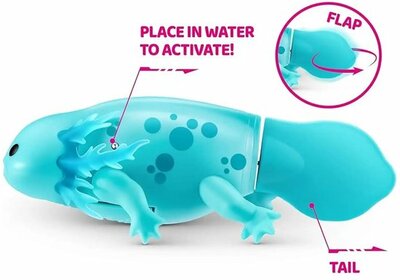 46078 Pets Alive Swimming Axolotls Zwemt Automatisch Groen/blauw