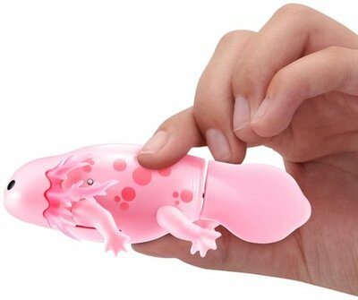 46061 Pets Alive Swimming Axolotls Zwemt Automatisch Zalm/roze