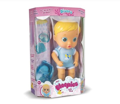 95632 Bloopies Max Bathtime Friends-pop Blauw