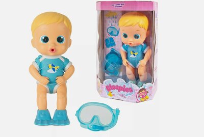 95632 Bloopies Max Bathtime Friends-pop Blauw