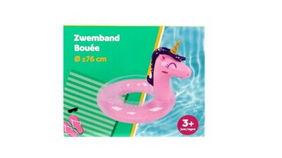 21678 Zwemband Eénhoorn Roze Ø 76cm