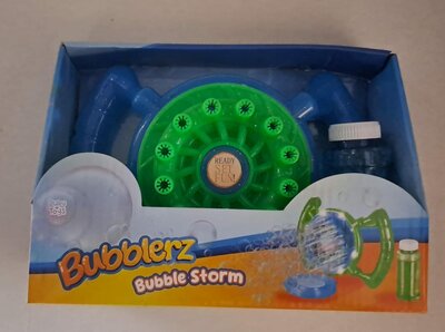 16588 Bellenblaasmachine Stuur 100 ml Groen/blauw