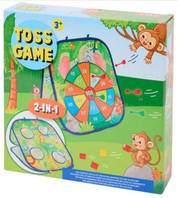 47796 Toss Game 2-in1 spel Darts en Zakjes gooien