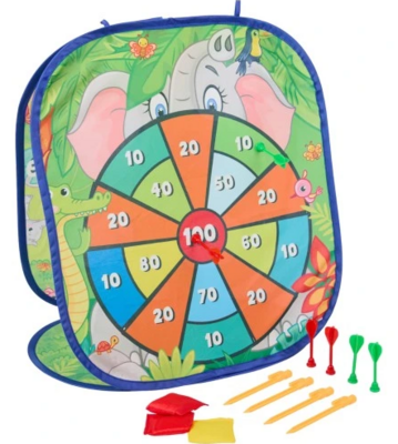 47796 Toss Game 2-in1 spel Darts en Zakjes gooien