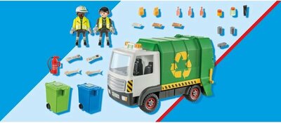 71234 PLAYMOBIL City Life Recycling vrachtwagen