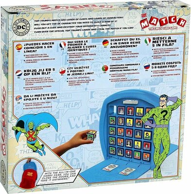 01748 DC Comics Top Trumps Match Board Game