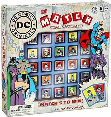 01748 DC Comics Top Trumps Match Board Game