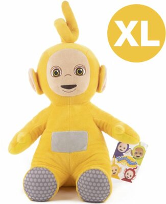 68411 Pluche Teletubbies Knuffel Laa Laa Geel 50 cm