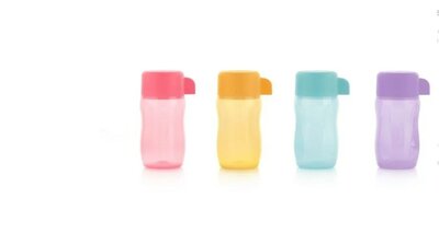21156 Tupperware Eco Mini Flesjes Set(4) 90 ml  