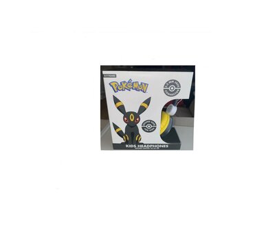 30009 Pokemon Umbreom Kinderkoptelefoon Volumebegrenzing Verstelbaar 3-7 jaar  
